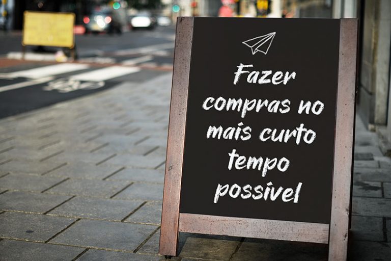 Fazer comprar no mais curto tempo possível