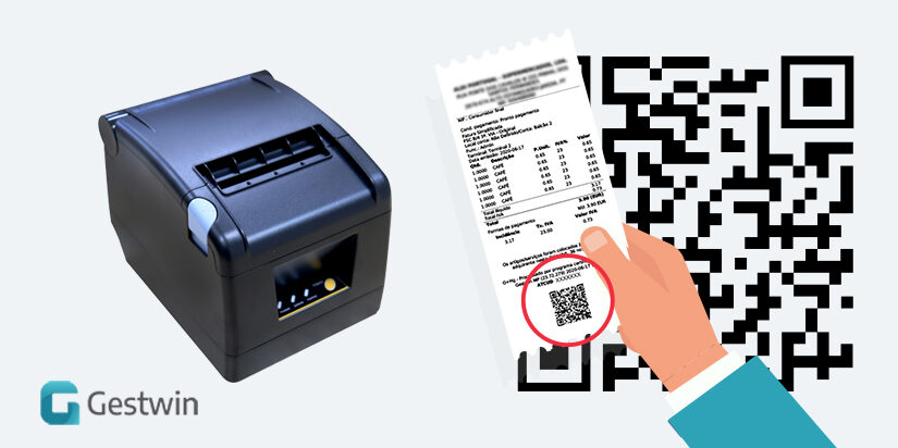 impressora de talões QR-code