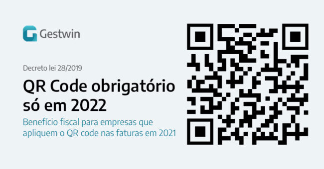 Qr code nas faturas adiado para 2022