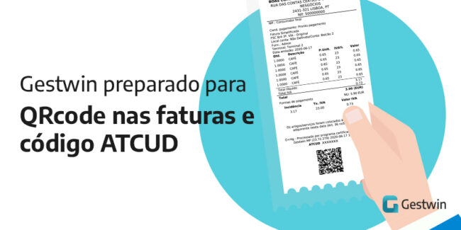Gestwin preparad para QRcode nas faturas e código ATCUD