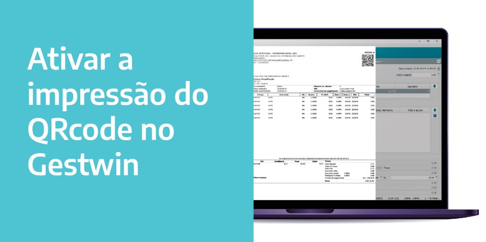 Ativar a impressão do QRcode no Gestwin