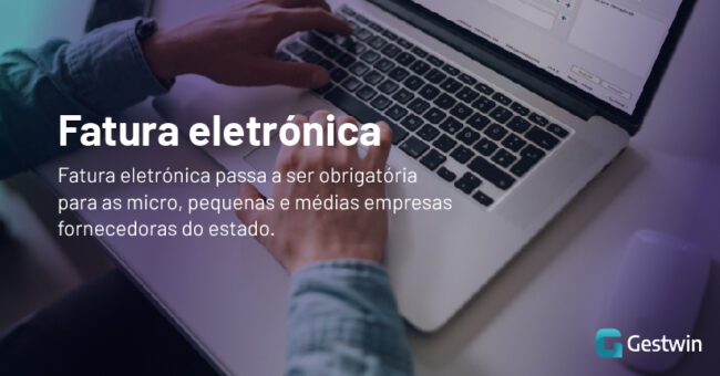Fatura eletronica nos contratos publicos