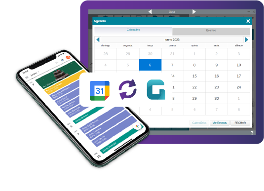 integração do Gestwin com a Agenda Google