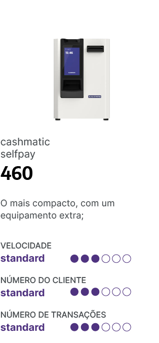 Cashmatic Selftpay 460