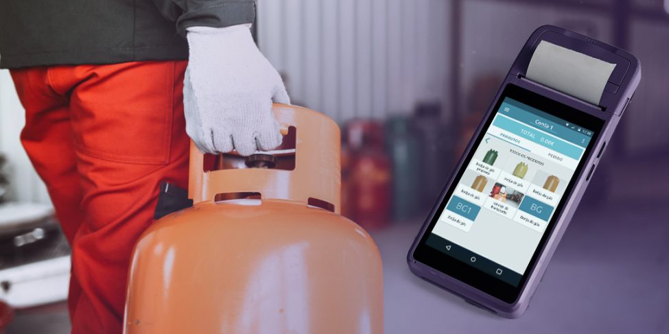 Software de faturação móvel para Venda de gás